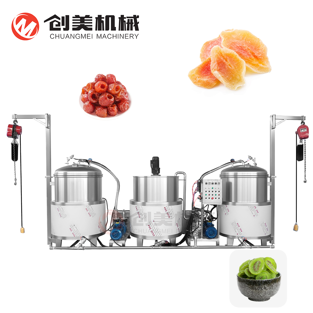 Equipo de proceso confitada industrial de la fruta para el kiwi Apple de la fresa del melocotón del amarillo del mango